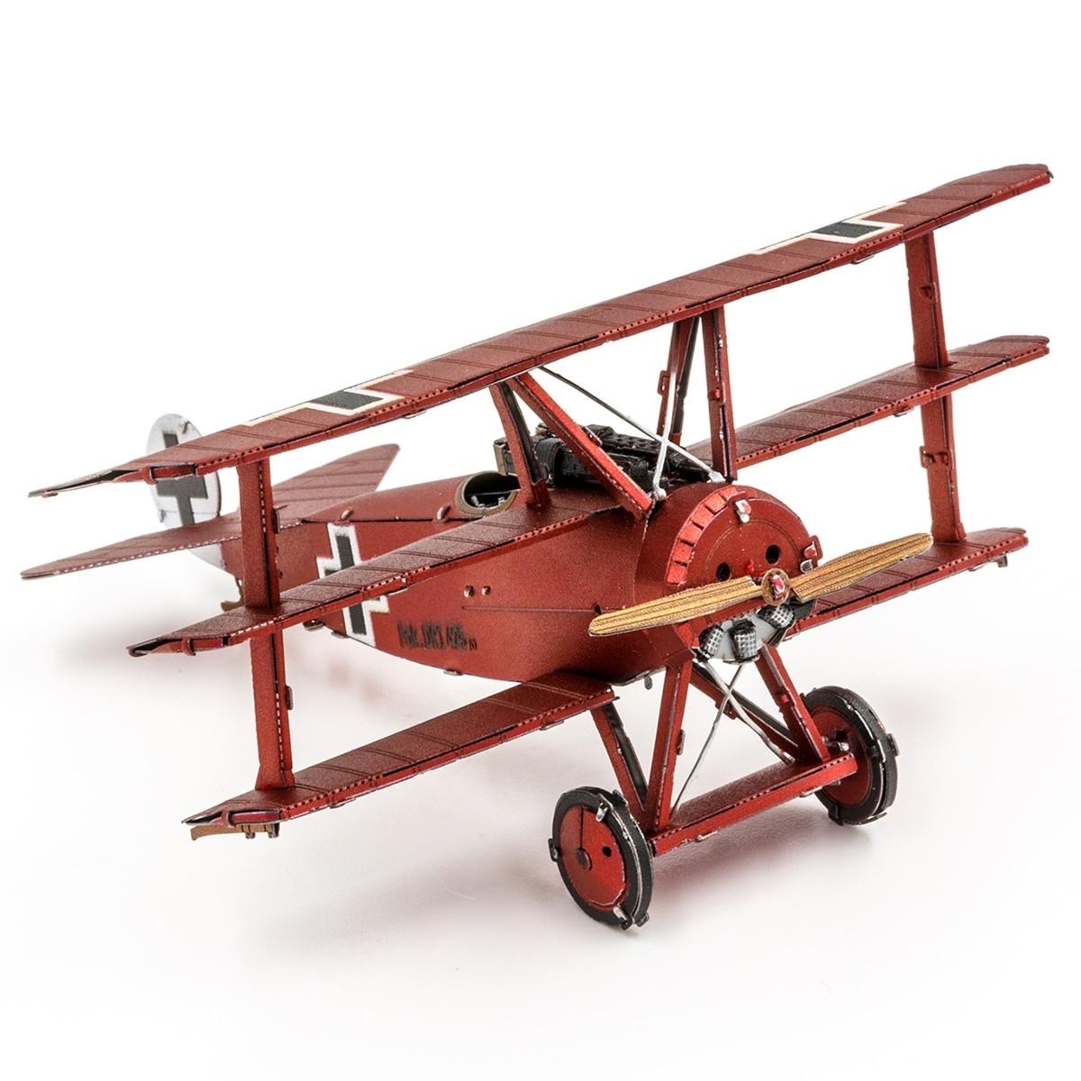 Конструктор металлический Metal Earth Fokker Dr. I Triplane MMS210 3D - фото 5