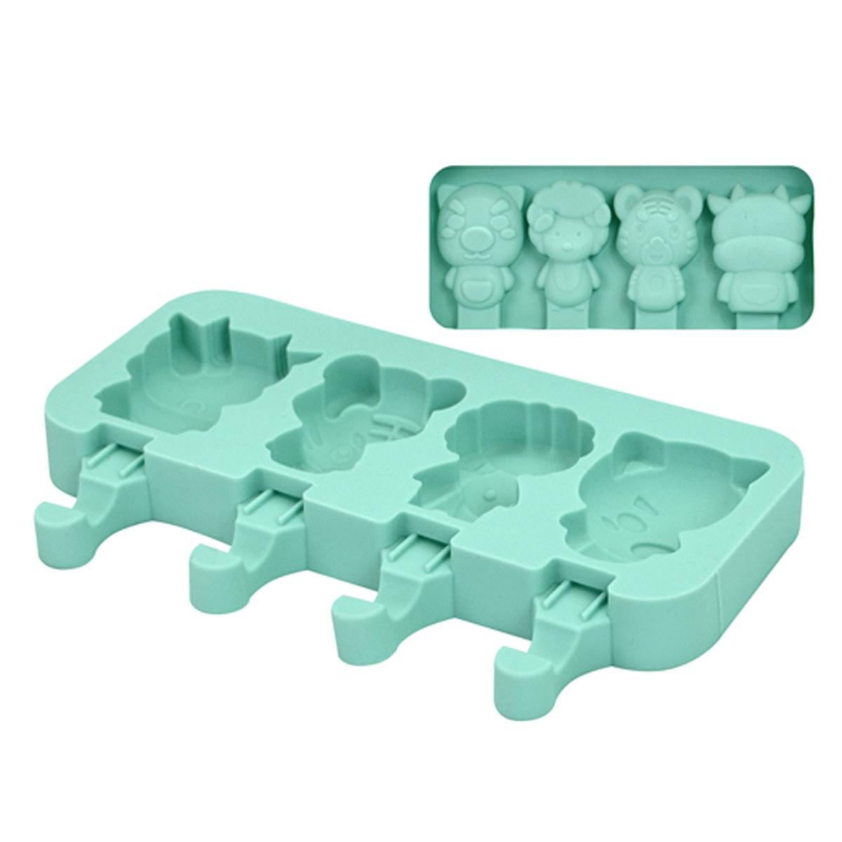 Форма для мороженого Stenson Фигурки 19,5х14,5х2,5 см (MH-4418) - фото 3 Форма для мороженого Stenson Фигурки 19,5х14,5х2,5 см (MH-4418) - фото 3