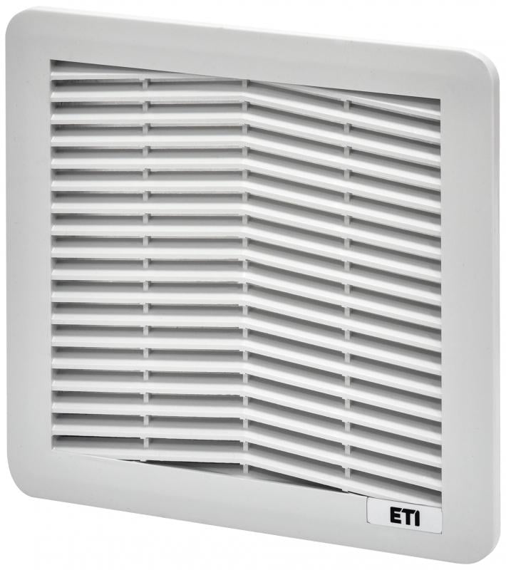 Вентиляционная решетка с фильтром ETI EF-204E 204x204x30 мм IP54 для шкафов (1344032)