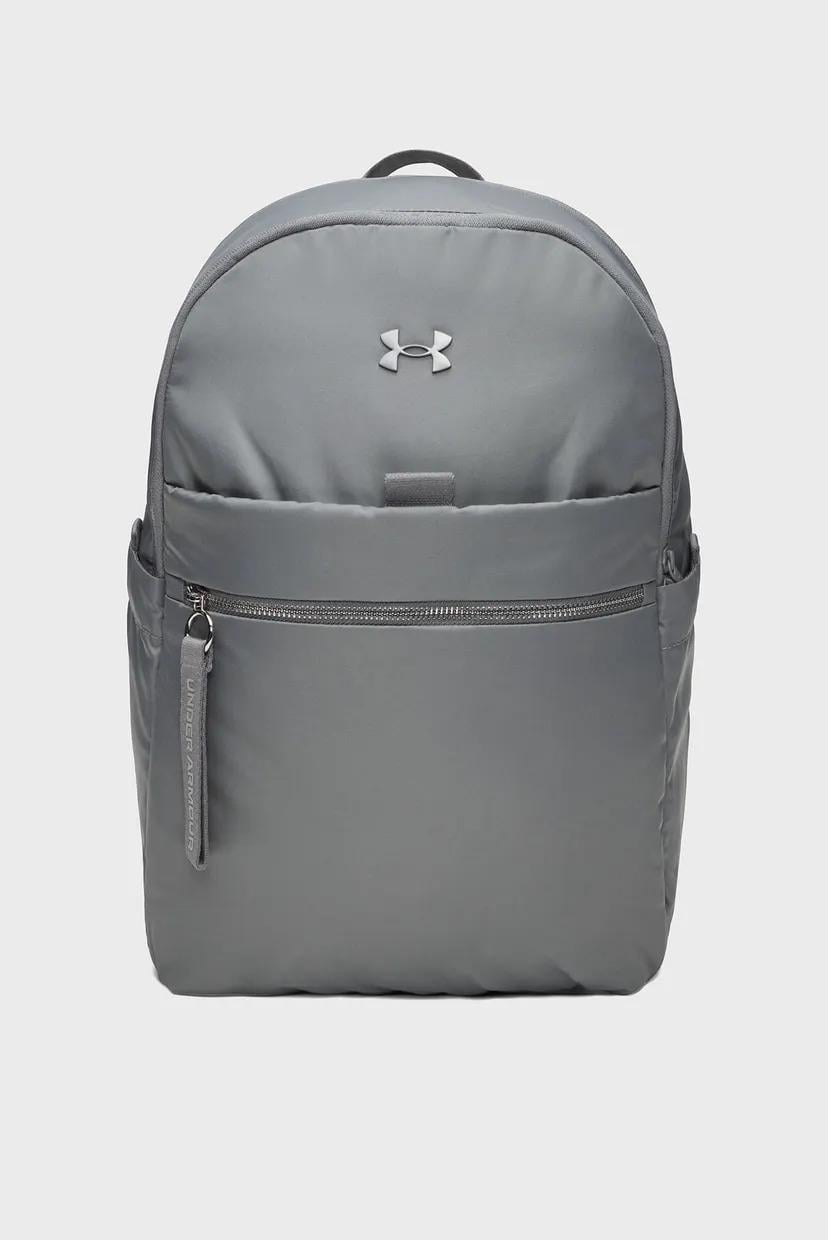 Рюкзак жіночий UA Studio Campus BP 19,5L 28х40,5х15 см Сірий (1384675-709)
