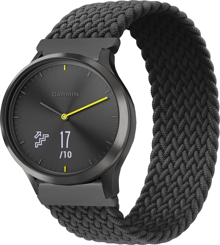 Ремешок Solo Loop для Garmin Vivomove HR (145 мм) Black (22235-2B)