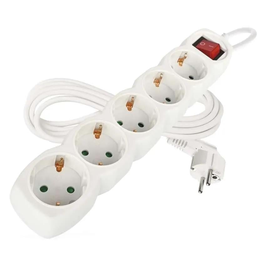 Подовжувач мережевий Emos P1523R 5 розеток 3 м 1,5 кв. мм (P1523R)