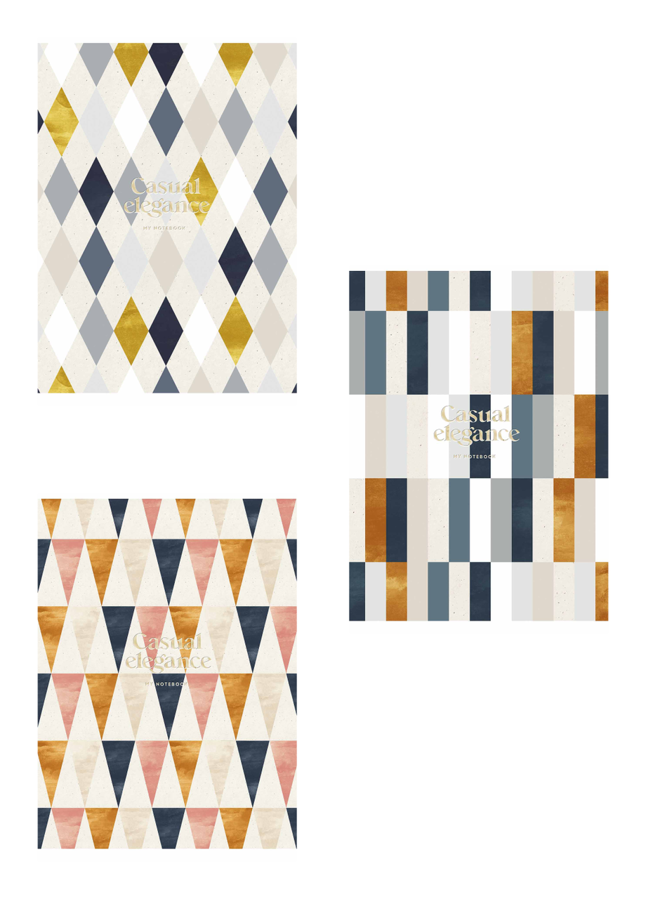 Комплект шкільних зошитів Школярик А4 40 арк. у лінію 3 шт. (5232 4823088240740)