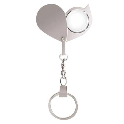 Лупа міні кишенькова 30x брелок лінза акрил Silver (957053) Лупа міні кишенькова 30x брелок лінза акрил Silver (957053)