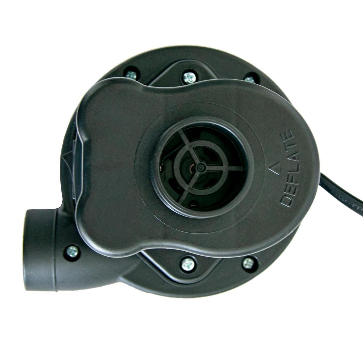 Повітряний насос для матраців Air Pump ZQ-606 12V Чорний (1009239-Black) - фото 2