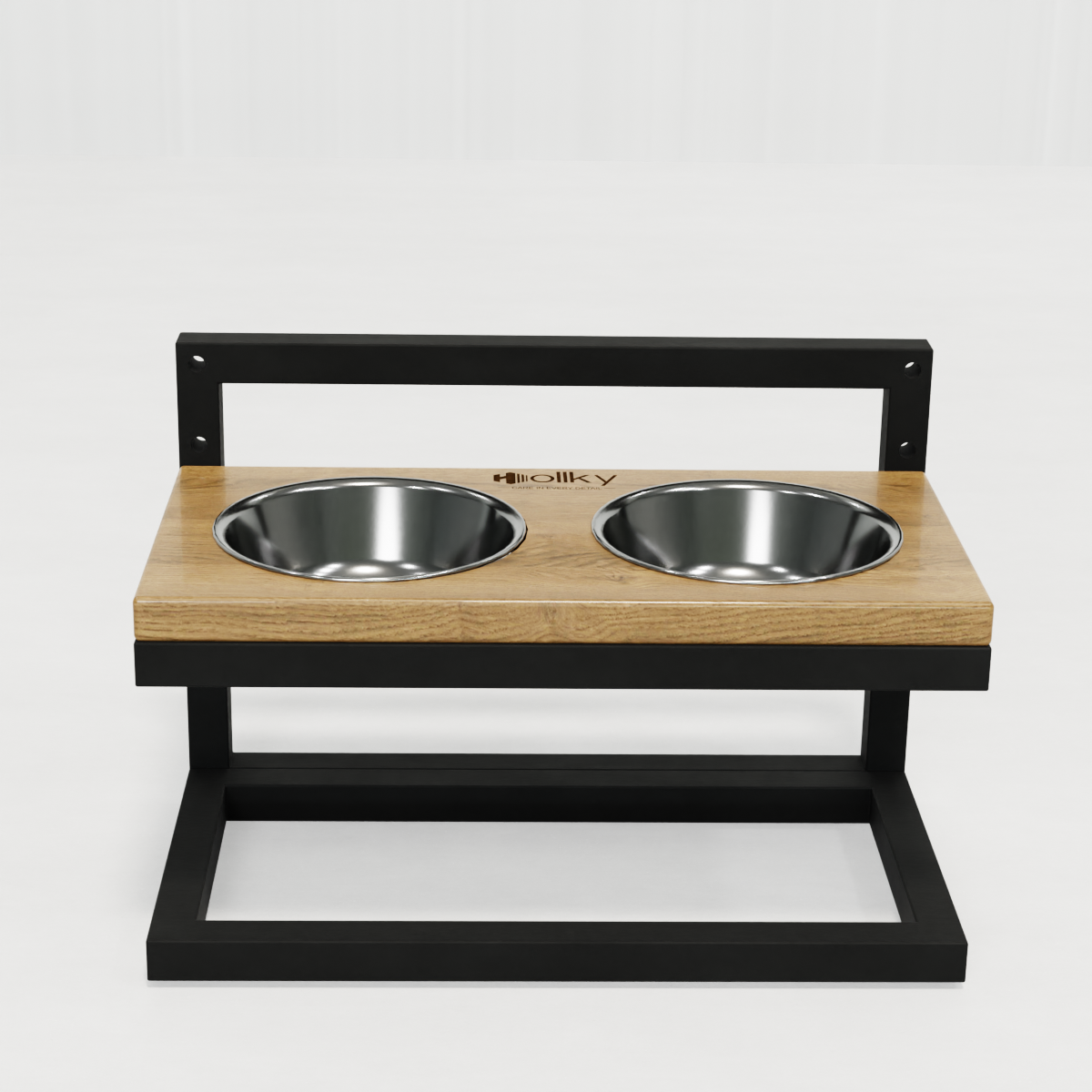 Миски на регулируемой подставке для маленьких собак Hollky Flex S 2х0,45 л (FS-422523-BLNH) - фото 8 Миски на регулируемой подставке для маленьких собак Hollky Flex S 2х0,45 л (FS-422523-BLNH) - фото 8