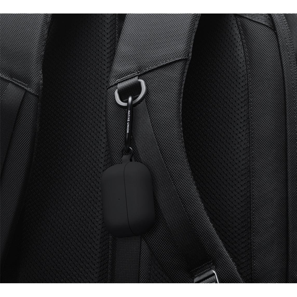 Силіконовий чохол для навушників Native Union Roam Case for Airpods Pro, Black (APPRO-ROAM-BLK-NP) - фото 6