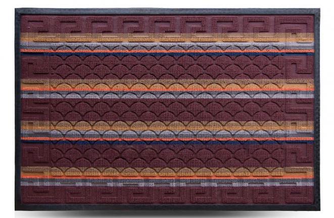 Коврик придверный Multicolor Dariana D-6088 80х120 см Темно-коричневый (5-Multicolor22)