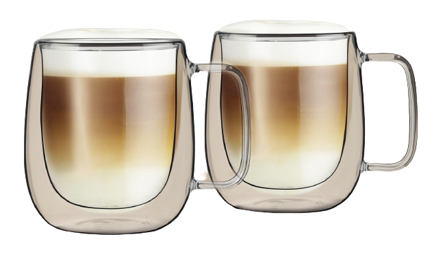 Набор чашек RINGEL Guten Morgen двойная стенка 2 шт. 400 мл (UG-RG-0002/2*400 s)