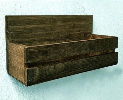 Полка настенная из дерева Одануни Капучино (ПНС/002509)