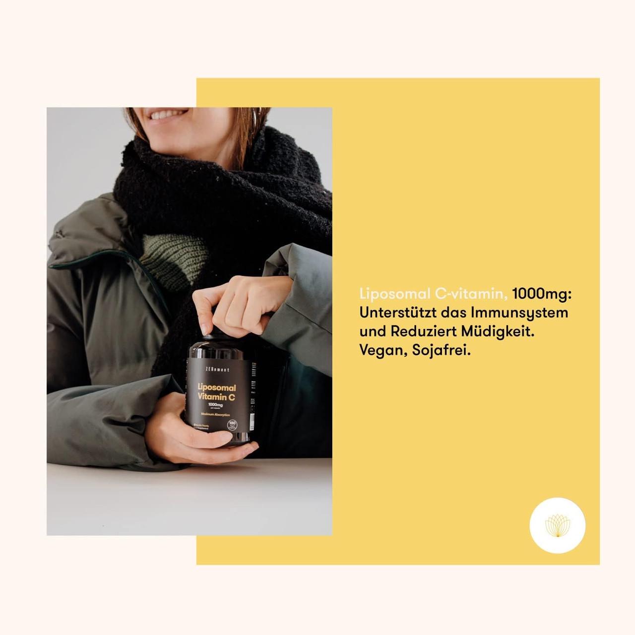 Вітаміни для імунітету Zenement Ліпосомальний Вітаміни З 1000 мг 180 капс. (50096619) - фото 4 Вітаміни для імунітету Zenement Ліпосомальний Вітаміни З 1000 мг 180 капс. (50096619) - фото 4