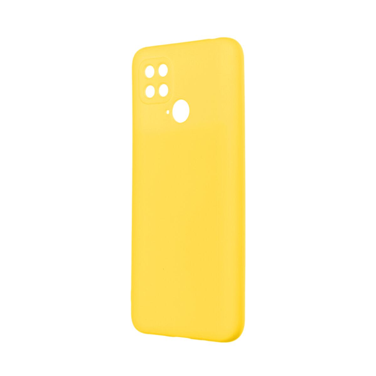 Противоударный чехол для Xiaomi Poco C40 Cosmiс Full Case HQ 2mm / Lemon Yellow