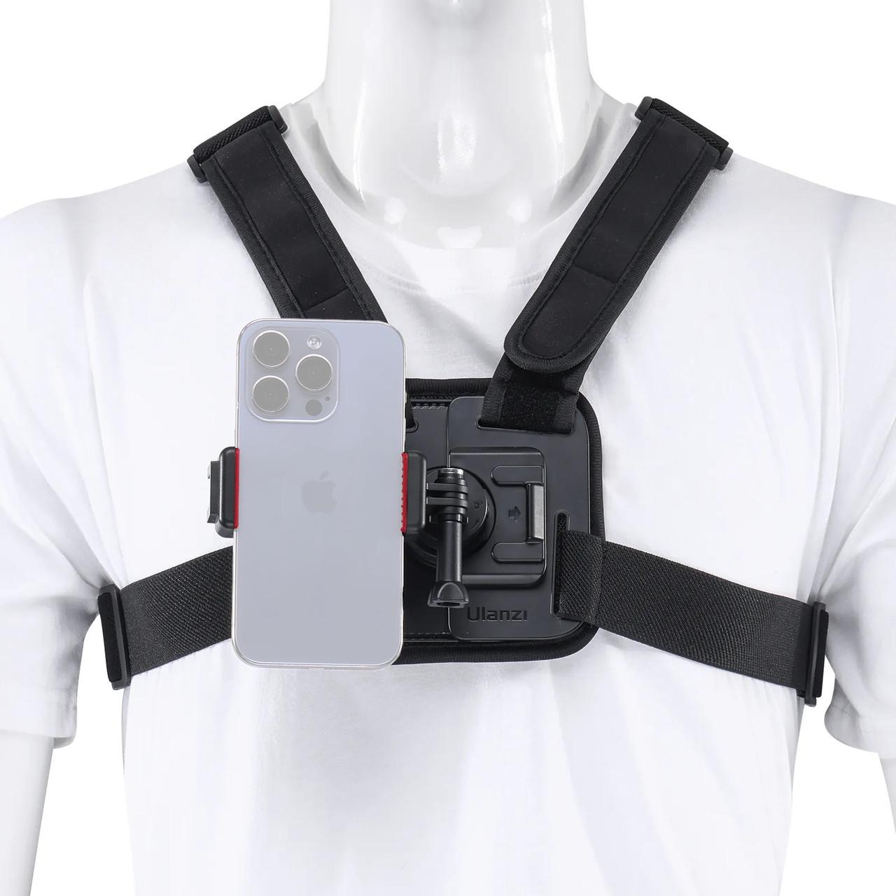 Крепление на грудь для телефона/экшн-камеры Ulanzi CM028 kr Go-Quick II быстросъемное магнитное (2276705721)