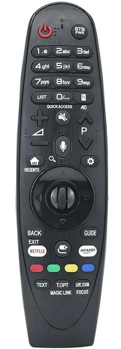 Пульт для телевизора LG AN-MR650A с микрофоном (2479)