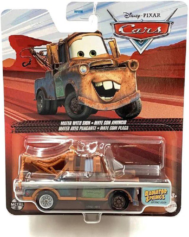 Іграшкова машинка Mattel Cars McQueen Метр з прапором (34673589)