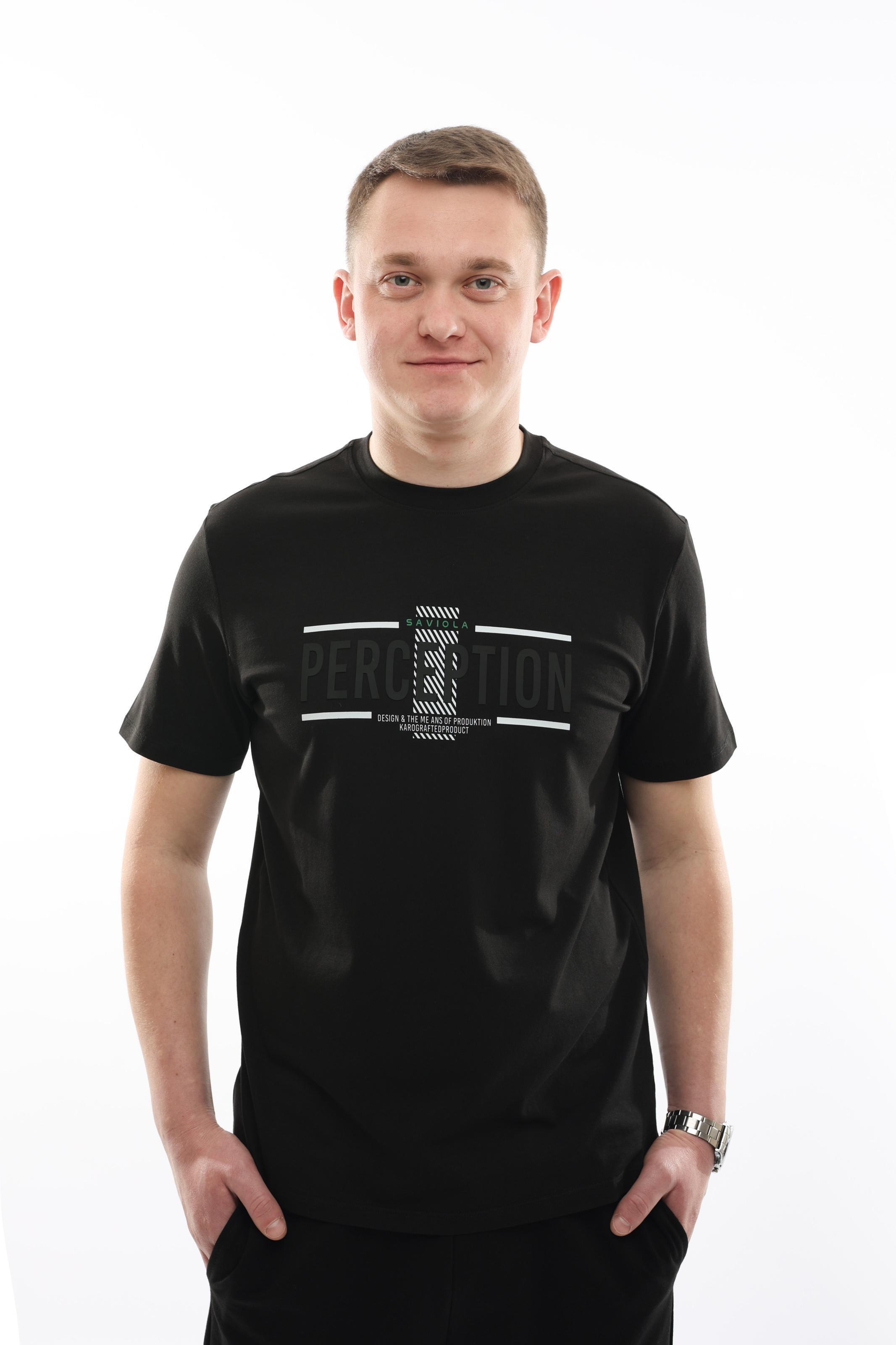 Футболка мужская est. 1991 XL Черный (277773-XL)