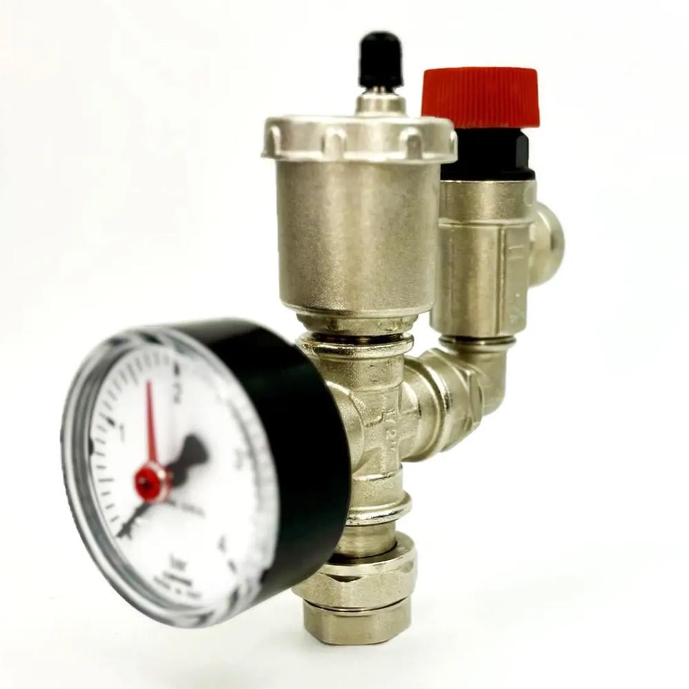 Группа безопасности котла Kvant Laboratory ITAP MF-X30 3 bar с манометром 1/2-3/4" (31766092)