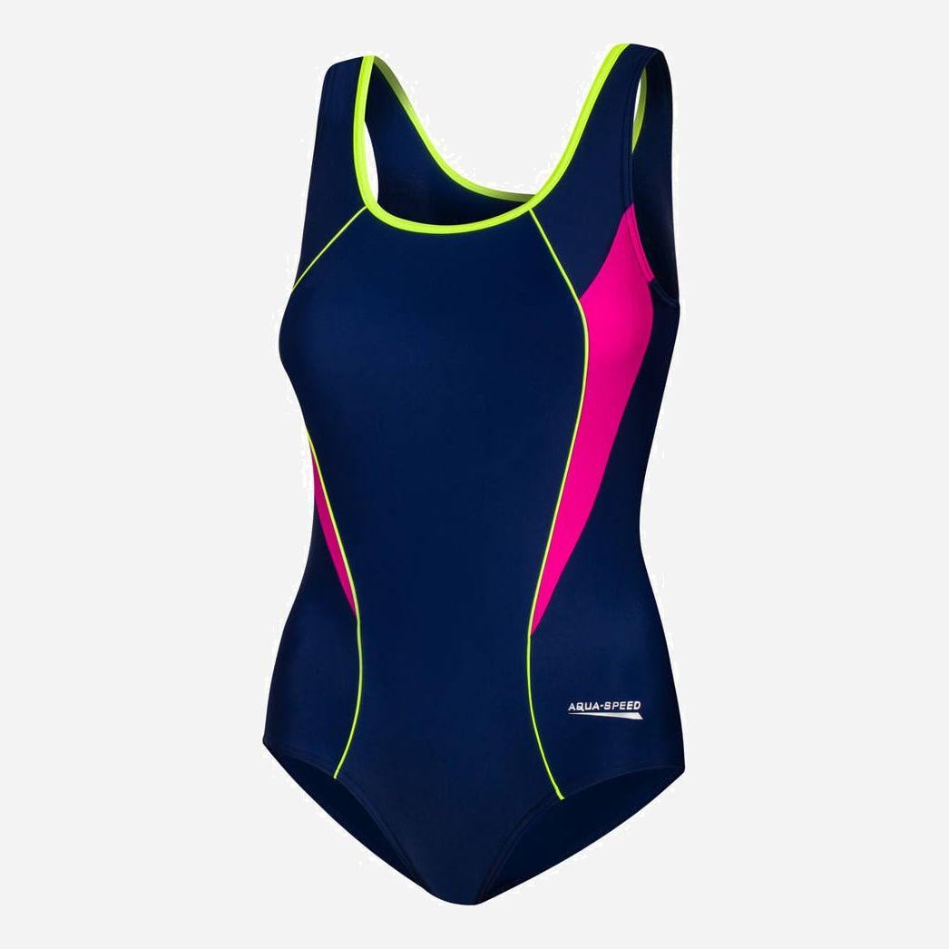 Купальник слитный женский Aqua Speed Kate 413-49 42 XL Разноцветный (5908217632937)
