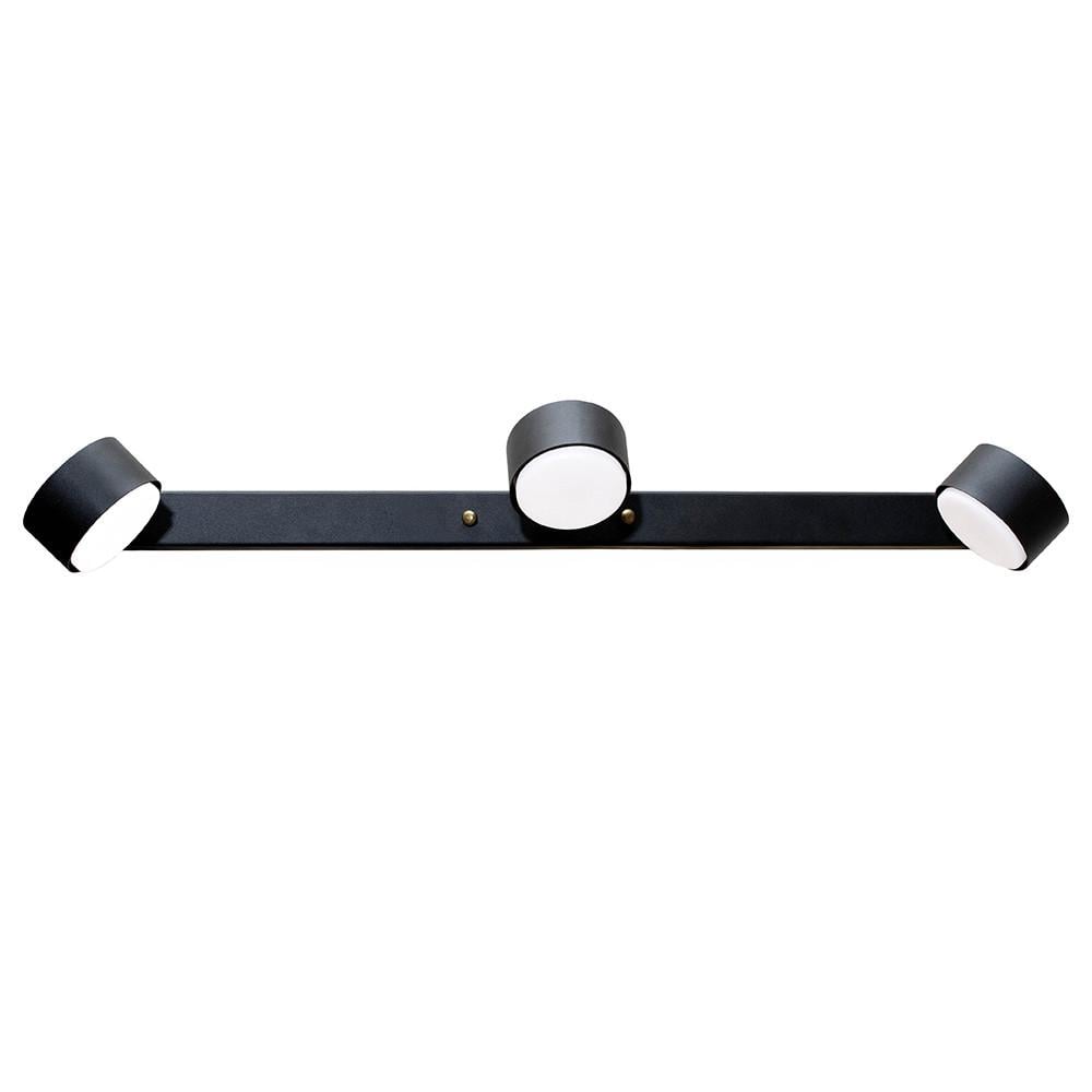 Подсветка для зеркал MSK Electric Copter на три плафона GX53 Черный (NL 80400-3 BK)