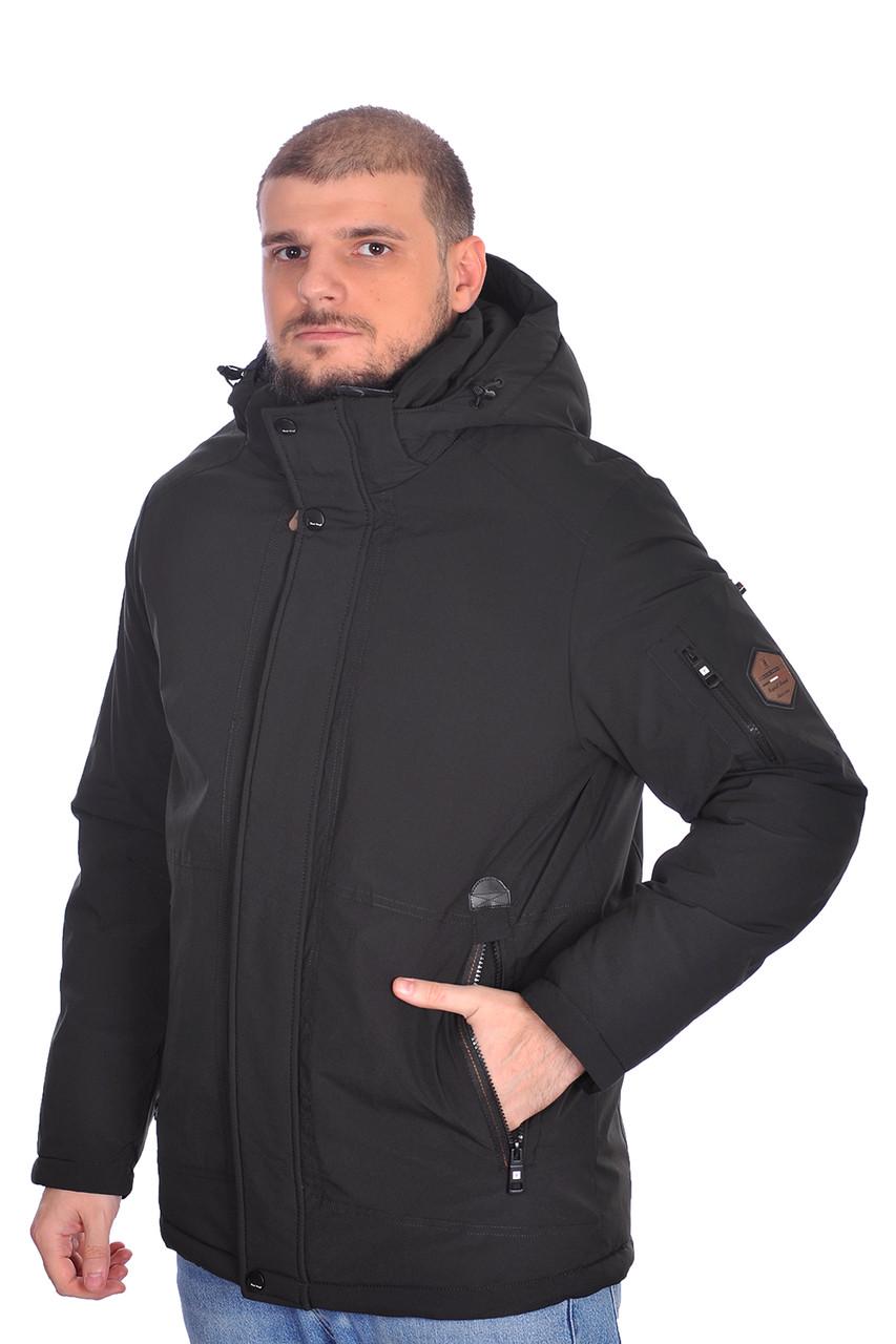 Куртка зимова чоловіча Black Vinyl 24-C24-2569L р. 48 Чорний (24-C24-2569L_43_48) - фото 3 Куртка зимова чоловіча Black Vinyl 24-C24-2569L р. 48 Чорний (24-C24-2569L_43_48) - фото 3