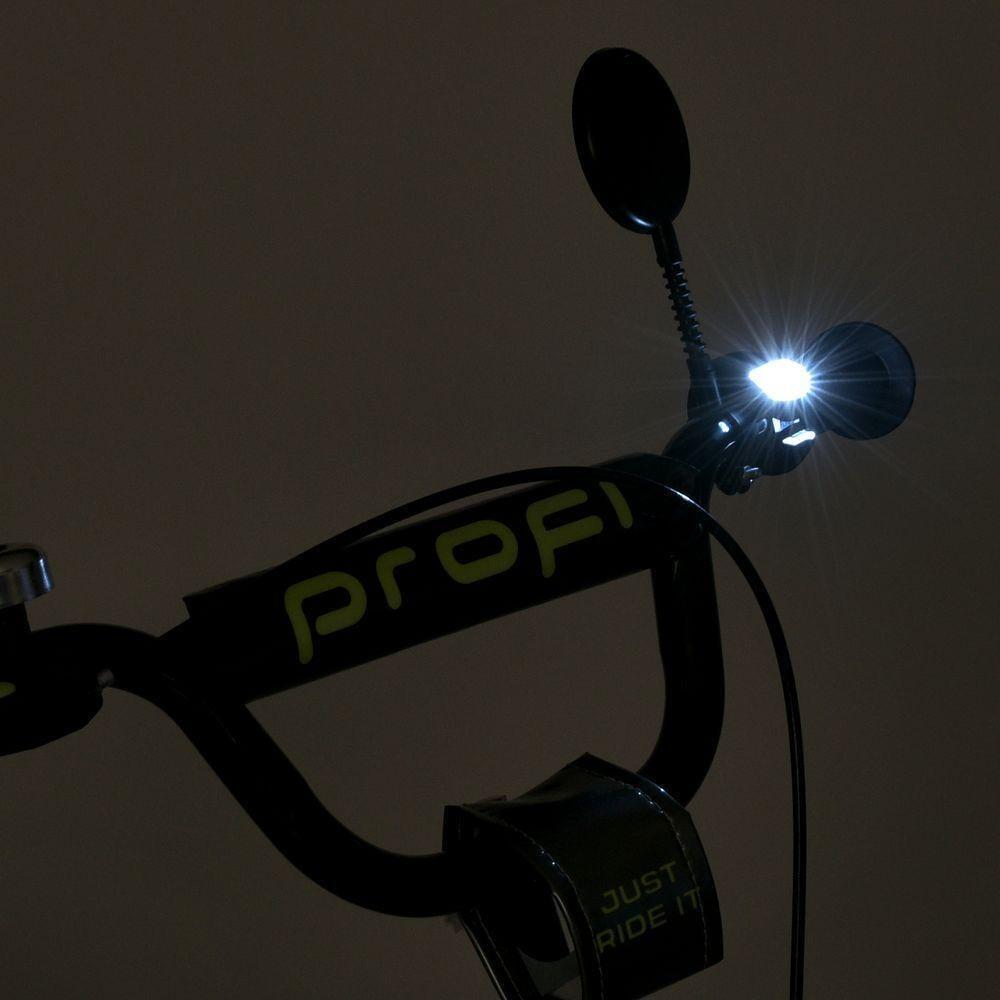 Дитячий велосипед PROF1 Prime 14" з багажником Графітовий - фото 7 Дитячий велосипед PROF1 Prime 14" з багажником Графітовий - фото 7