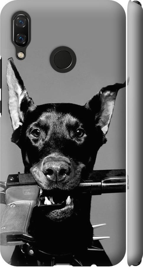 Чехол на Huawei Nova 3 Доберман (2745m-1535-42517)