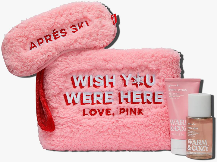 Подарунковий набір косметики для тіла Victoria's Secret Warm & Cozy 4-Piece Gift Bag (28733451)