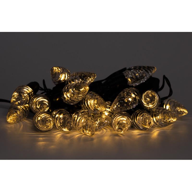 Гирлянда с насадками 2 м 20LED теплый белый IP20 (650989)