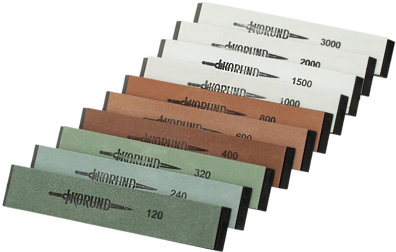 Набор точильных камней KORUND RSCHEF для механических точилок 10 шт. Набор точильных камней KORUND RSCHEF для механических точилок 10 шт.