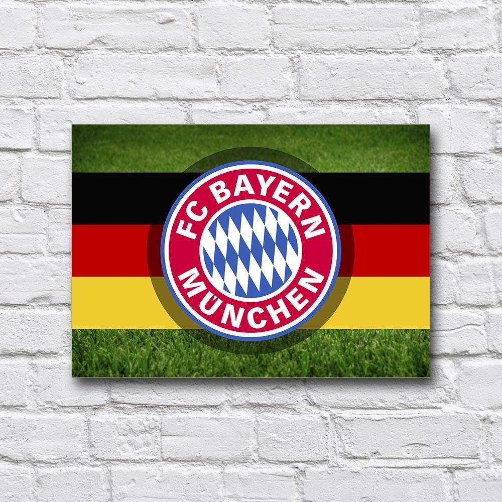 Постер деревянный ФК Бавария Мюнхен 210х297 мм (21263408)