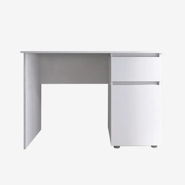 Стіл комп'ютерний з тумбою Еверест СЛ-1 Лайт 110х55х77 см Німфея Альба (EVR-4670)