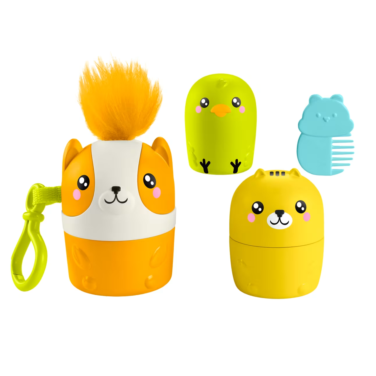 Игрушка для малышей Fisher-Price FP Pets On-The-Go Nesting Pets Stacking Toy For Preschool Kids 4 Pieces (2598024099) - фото 4