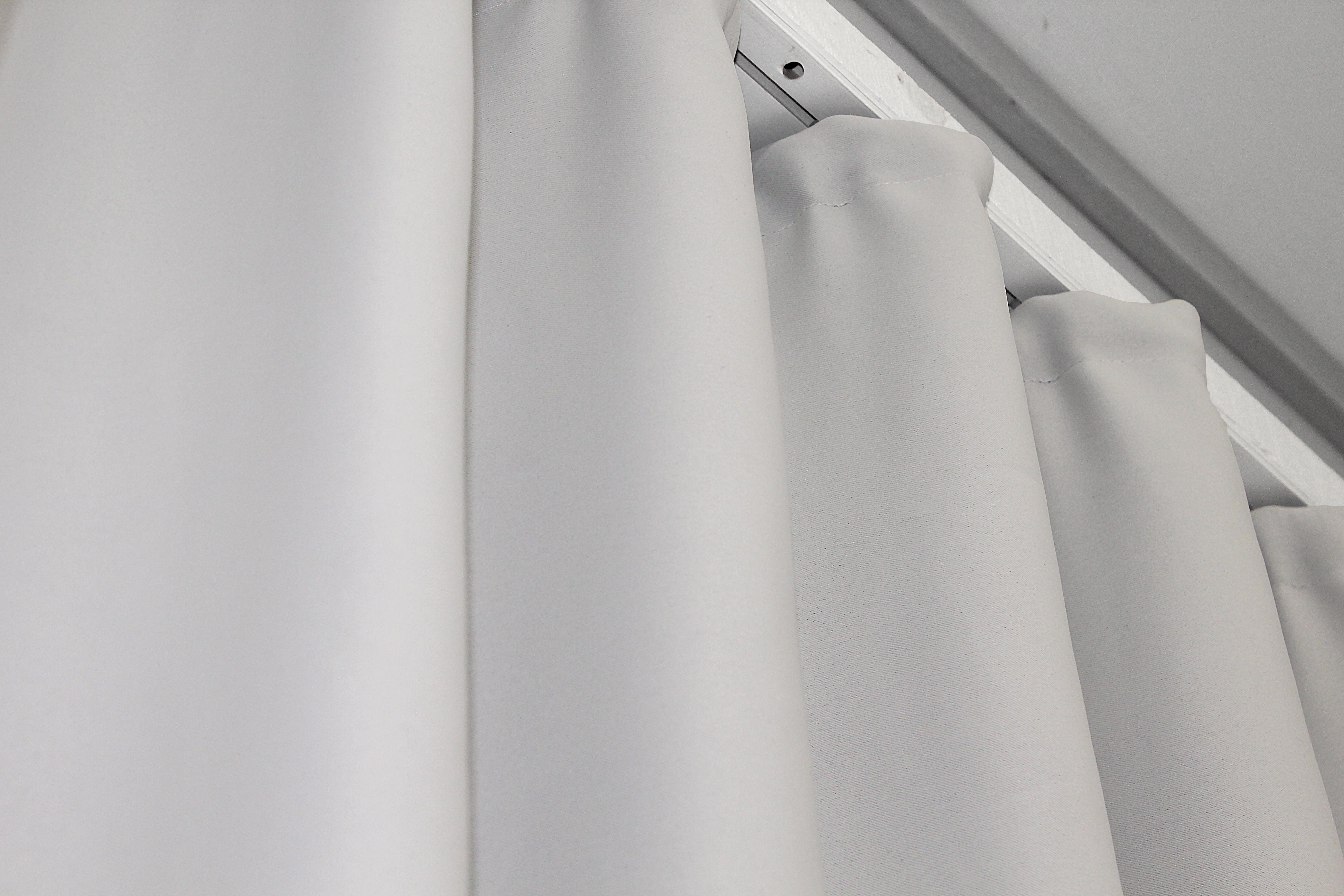 Комплект штор VR-Textil Fusion Dimout №826ш 200х270 см 2 шт. Світло-сірий (32-026) - фото 7 Комплект штор VR-Textil Fusion Dimout №826ш 200х270 см 2 шт. Світло-сірий (32-026) - фото 7