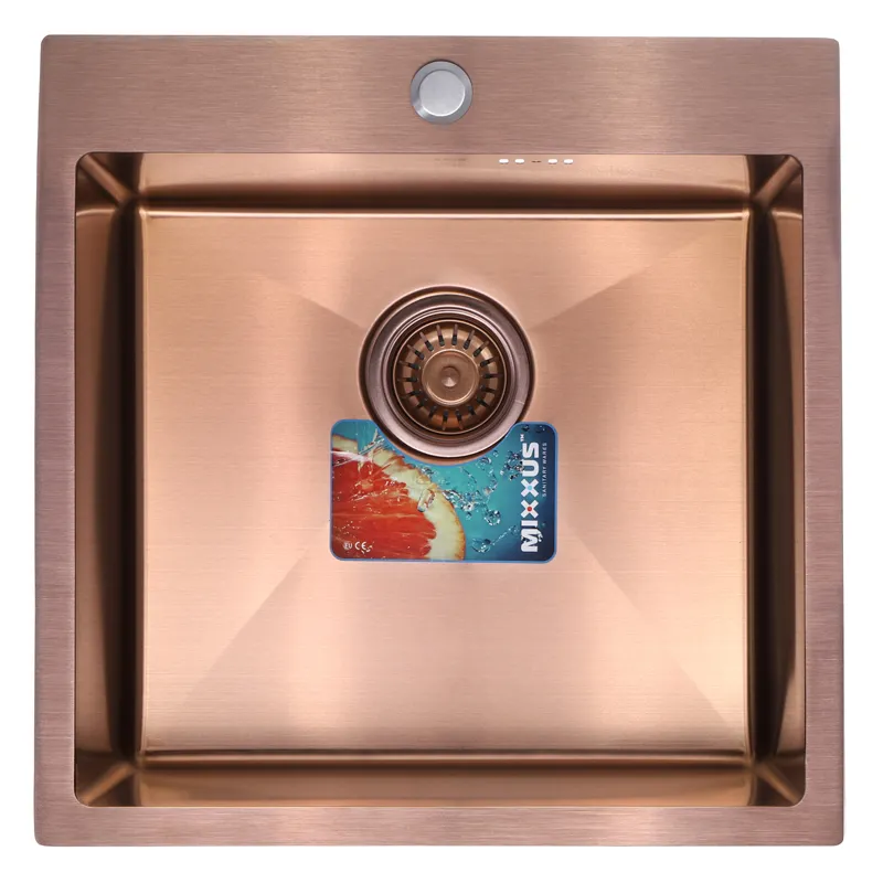 Мийка для кухні MIXXUS MX5050-200x1.0-PVD нержавіюча сталь (MX0579) Мийка для кухні MIXXUS MX5050-200x1.0-PVD нержавіюча сталь (MX0579)