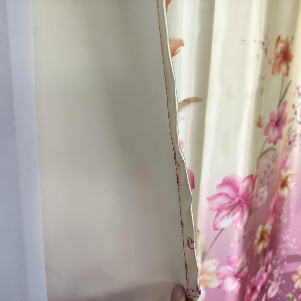 Штори ALBO з квітковим принтом 150x270 см 2 шт. Фіолетовий (SH-M650-2) - фото 5 Штори ALBO з квітковим принтом 150x270 см 2 шт. Фіолетовий (SH-M650-2) - фото 5