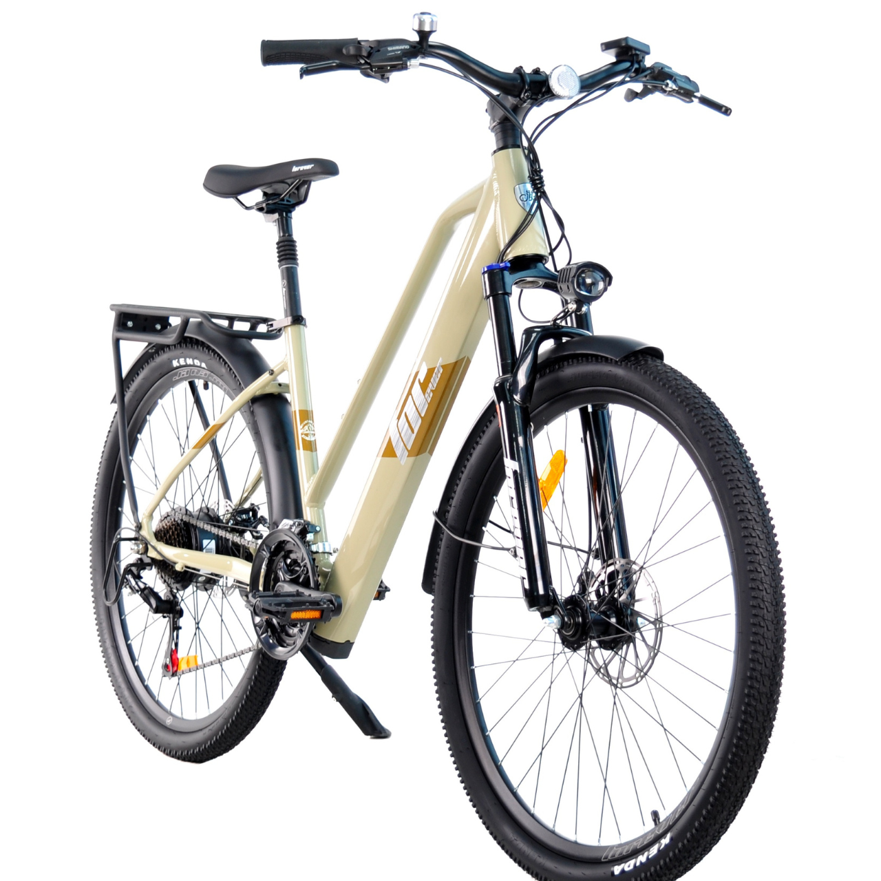 Велосипед с электроприводом Ardis Forever 26" CTB AL рама-18" 36B 10Ахч-35 км запас хода 350 Вт Бежевый