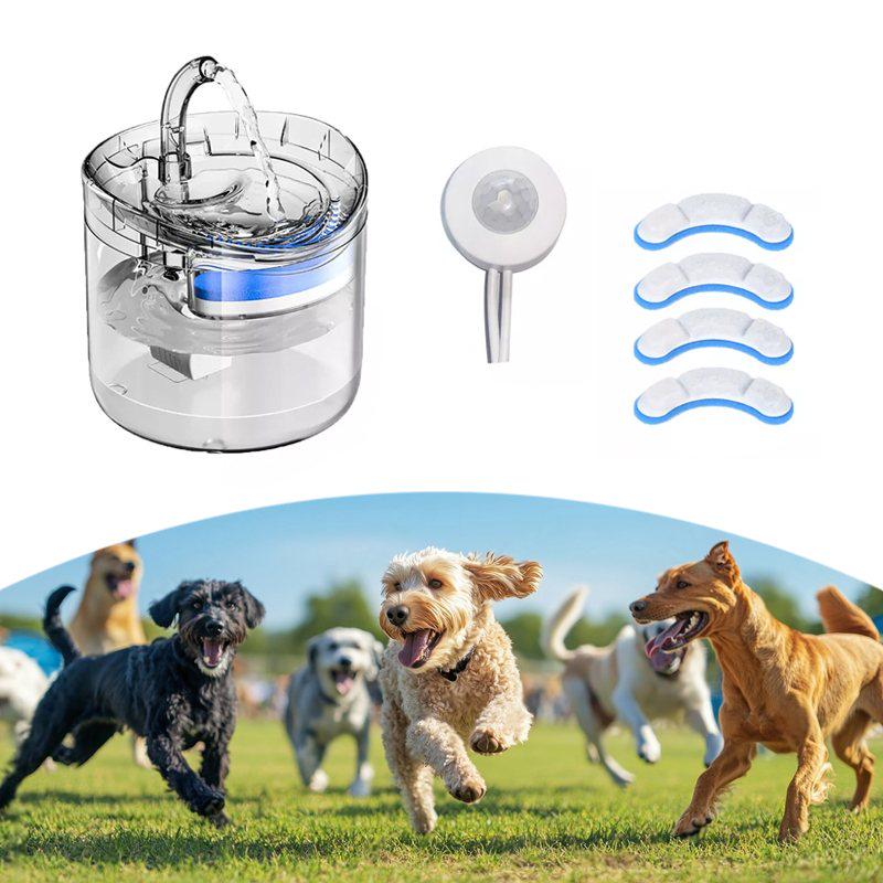 Фонтан-поїлка для котів і собак автоматичний Прозорий - фото 6 Фонтан-поїлка для котів і собак автоматичний Прозорий - фото 6