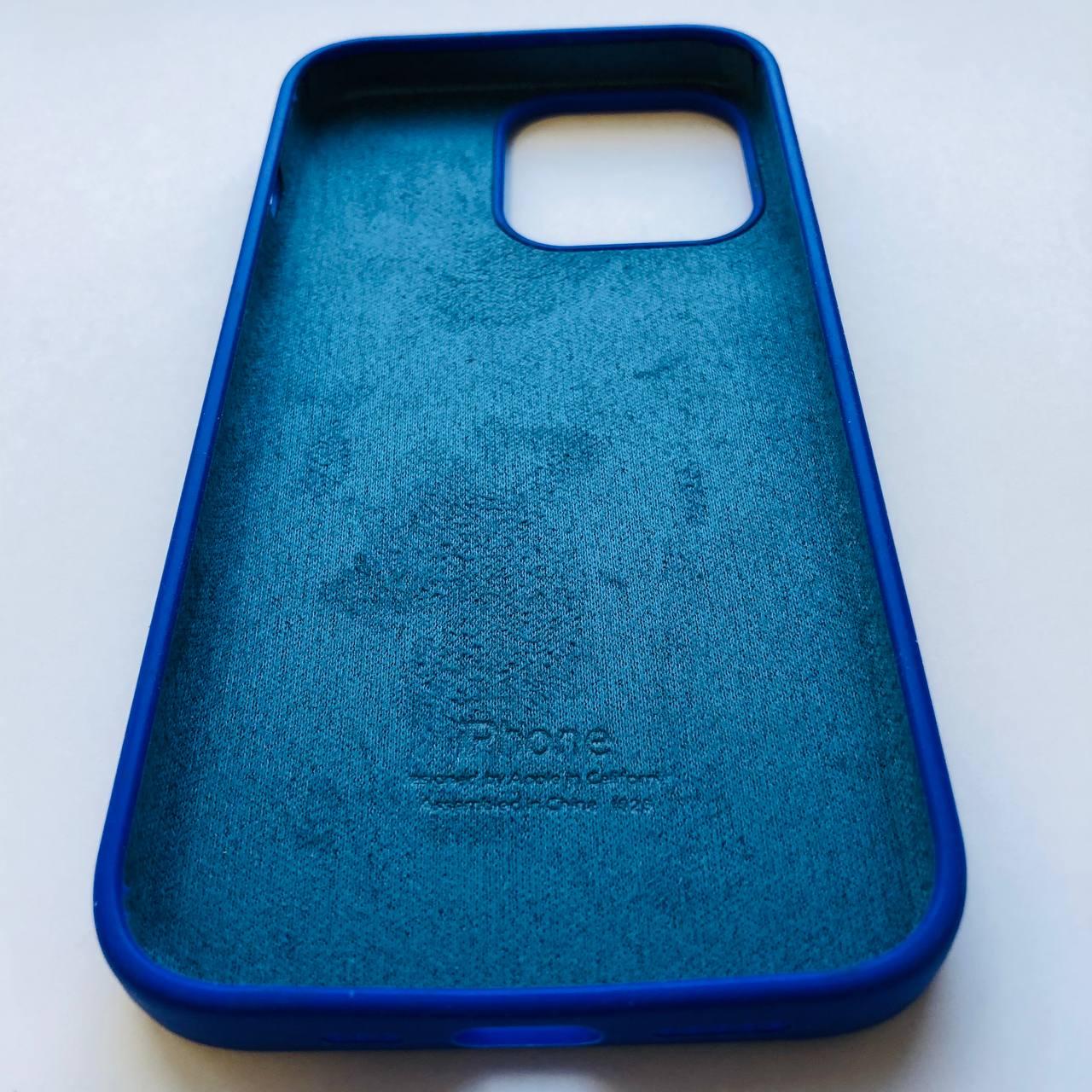 Чохол Silicone Case для Apple iPhone 13 Pro Sapphire Blue - фото 3