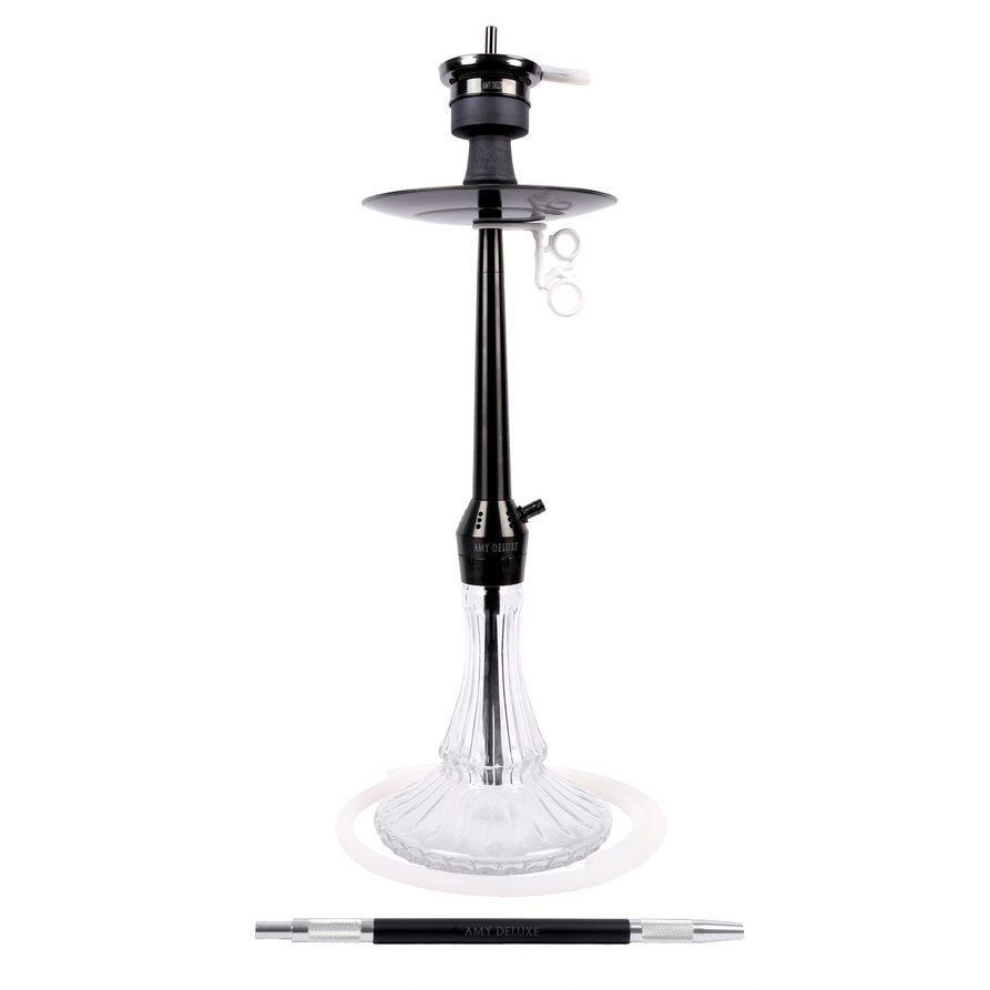 Кальян AMY Deluxe SS 35.01 Galactic Star на 1 персону 77 см Черный/Прозрачный (1750742056)