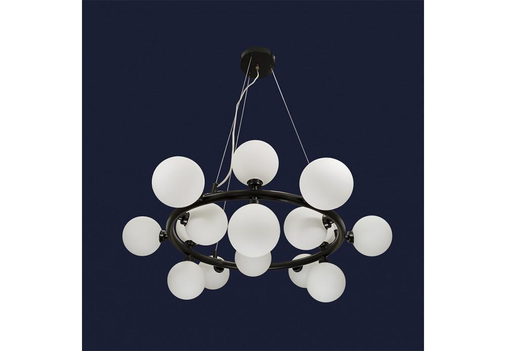 Люстра Levistella 761J2029-15 BK+WH