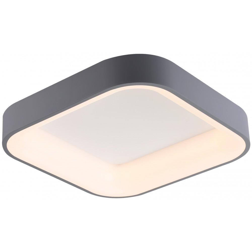 Потолочный LED-светильник Velmax V-CL-VERONA-S с пультом 50W 3000/6500K 3000 Lm Серый (28689345)