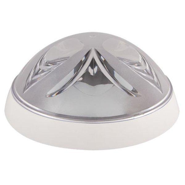 Настінно-стельовий світильник ERKA 1126 D.i. з датчиком руху круглий прозорий E27 IP20 Білий (27551752)