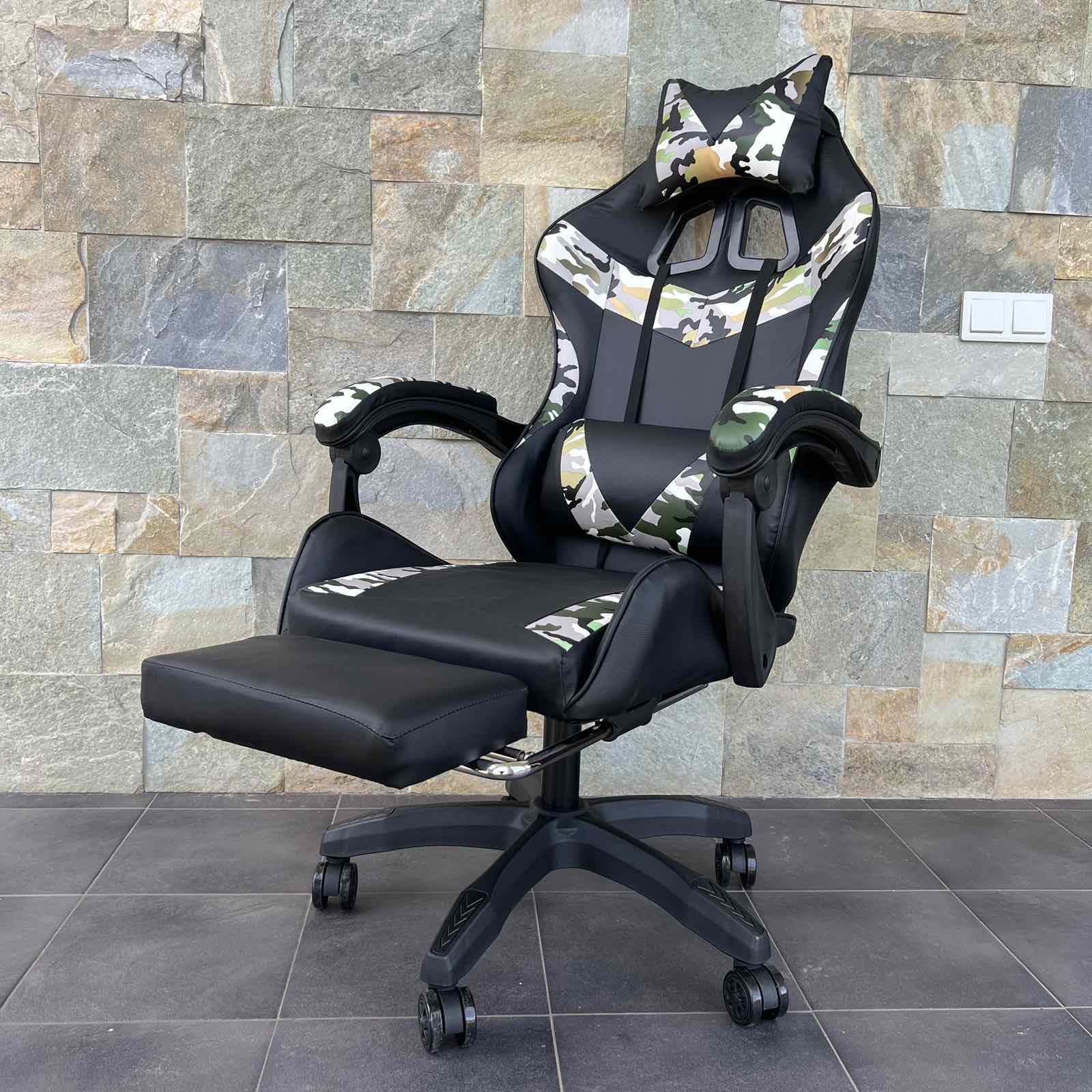 Кресло геймерское Prestige 730 moro Черно-зеленый камуфляж - фото 2 Кресло геймерское Prestige 730 moro Черно-зеленый камуфляж - фото 2