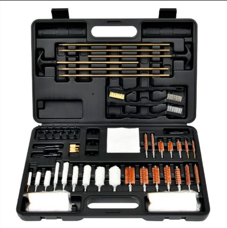 Набір для чищення зброї GK26 в пластиковому кейсі 58 пр. (10895479) - фото 1 Набір для чищення зброї GK26 в пластиковому кейсі 58 пр. (10895479) - фото 1