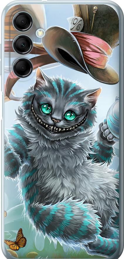 Чехол на Samsung Galaxy M14 M146B Чеширский кот 2 (3993u-3038-42517) Чехол на Samsung Galaxy M14 M146B Чеширский кот 2 (3993u-3038-42517)