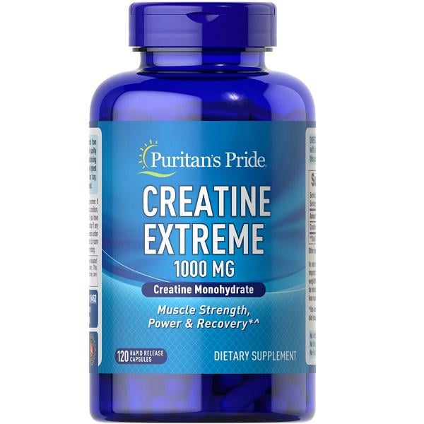 Креатин моногидрат Puritan Pride Creatine Extreme 1000 mg 120 капс. (000020760)