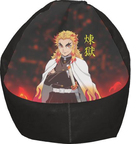 Кресло-груша Demon Slayer Kimetsu No Yaiba 62 L (13242737)