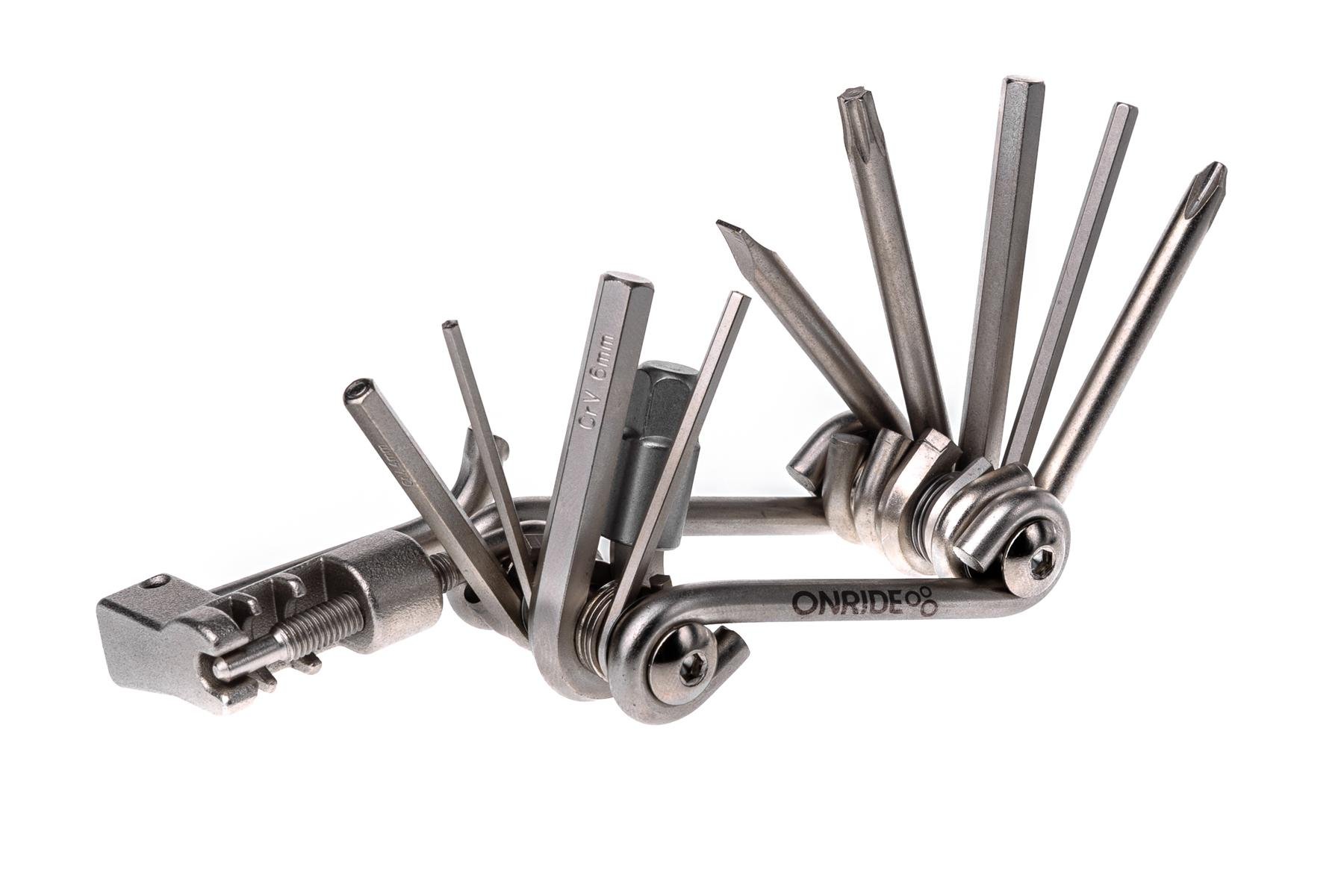 Мультитул OnRide Wag20 11 функций шестигранники отвертки плоская крестообразная ключ Torx T25 (6931612003)