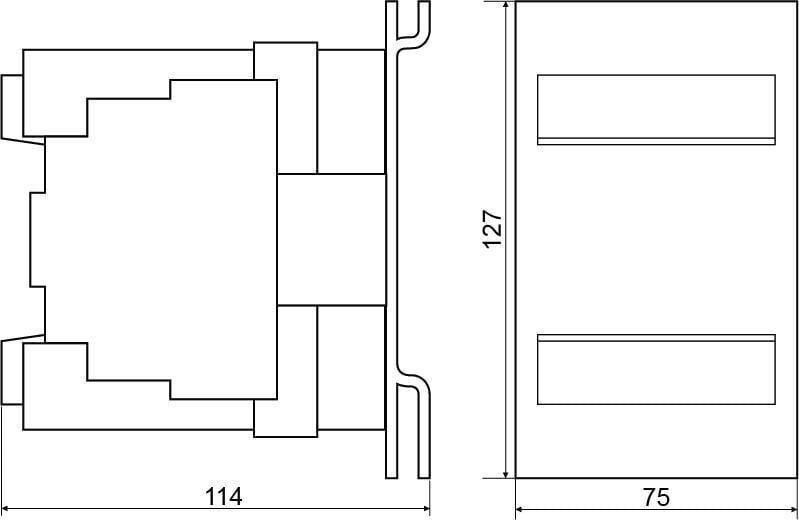 Контактор-пускач АСКО-Укрем ПМ 3-40 C7 LC1-D4011 40А 36 B 1NO 1NC (A0040010107) - фото 5
