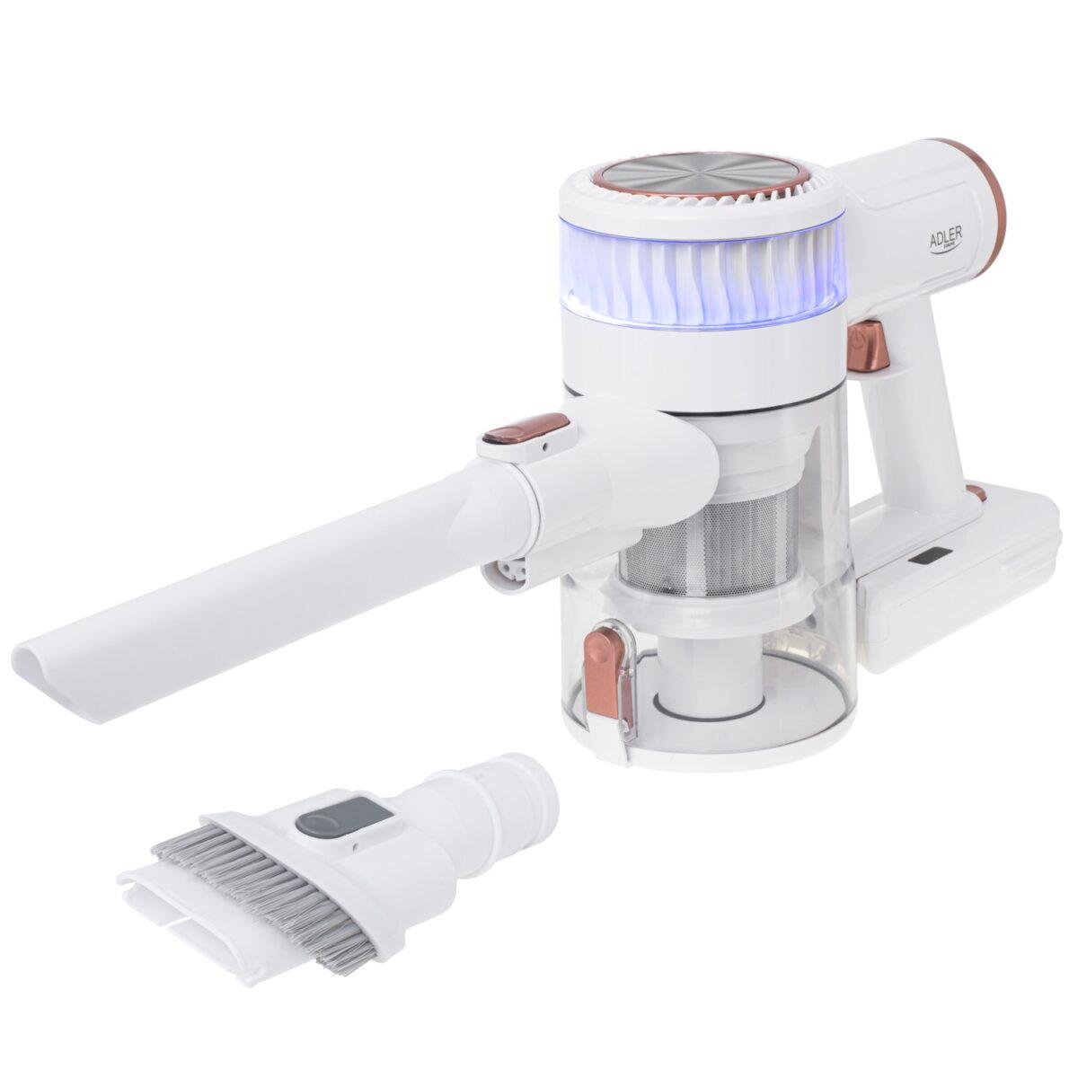 Пилосос ручний Adler AD 7079 акумуляторний LED EPA12 HEPA13 DUST SCANNER 6500-25000Па (2160) - фото 12 Пилосос ручний Adler AD 7079 акумуляторний LED EPA12 HEPA13 DUST SCANNER 6500-25000Па (2160) - фото 12